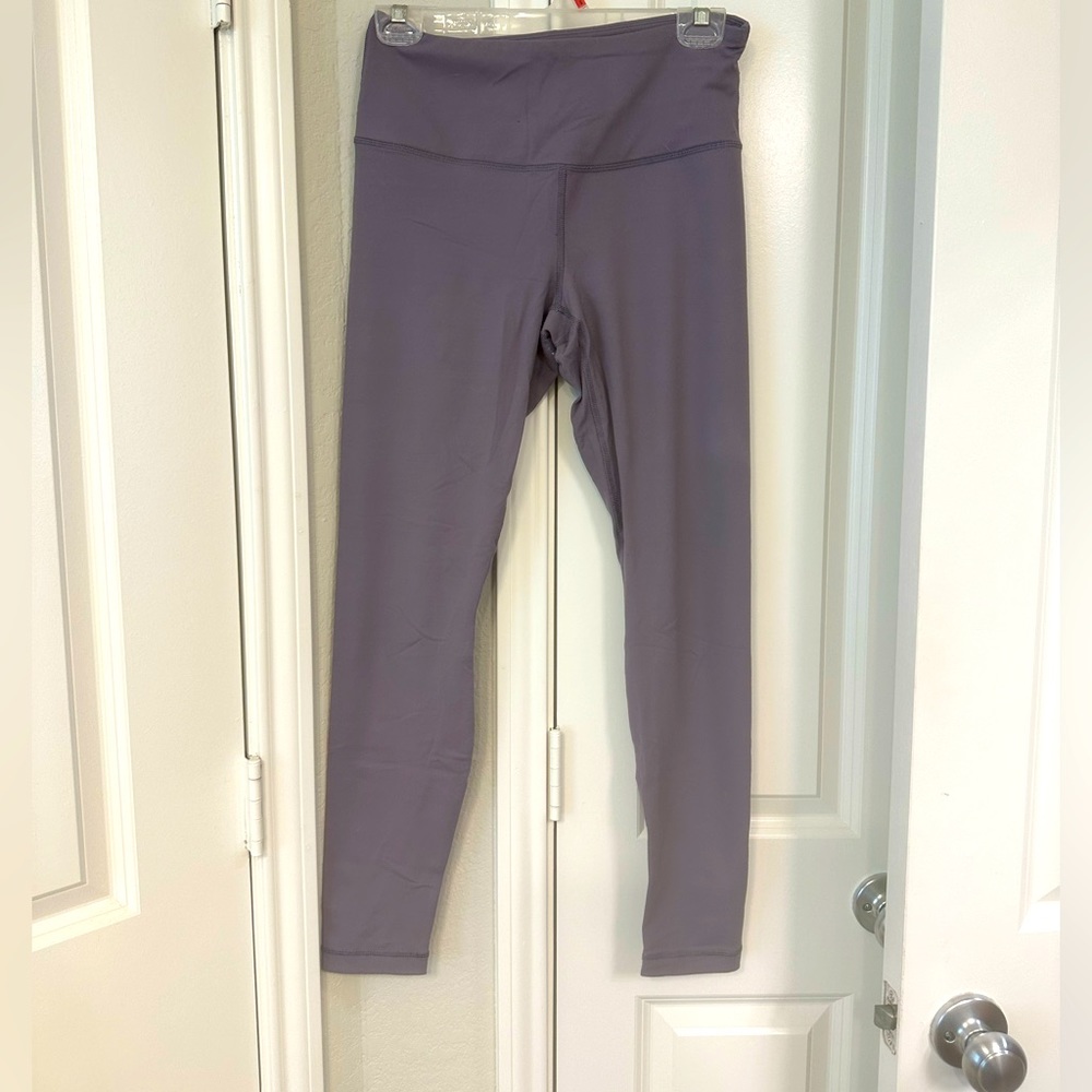 Purple workout leggings